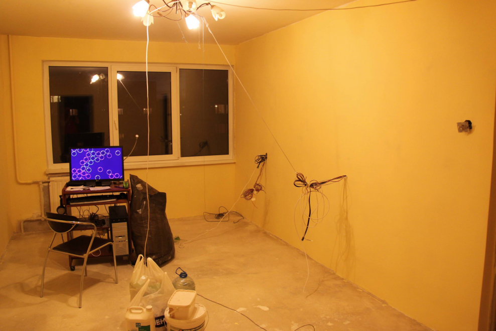 Комната перед ремонтом