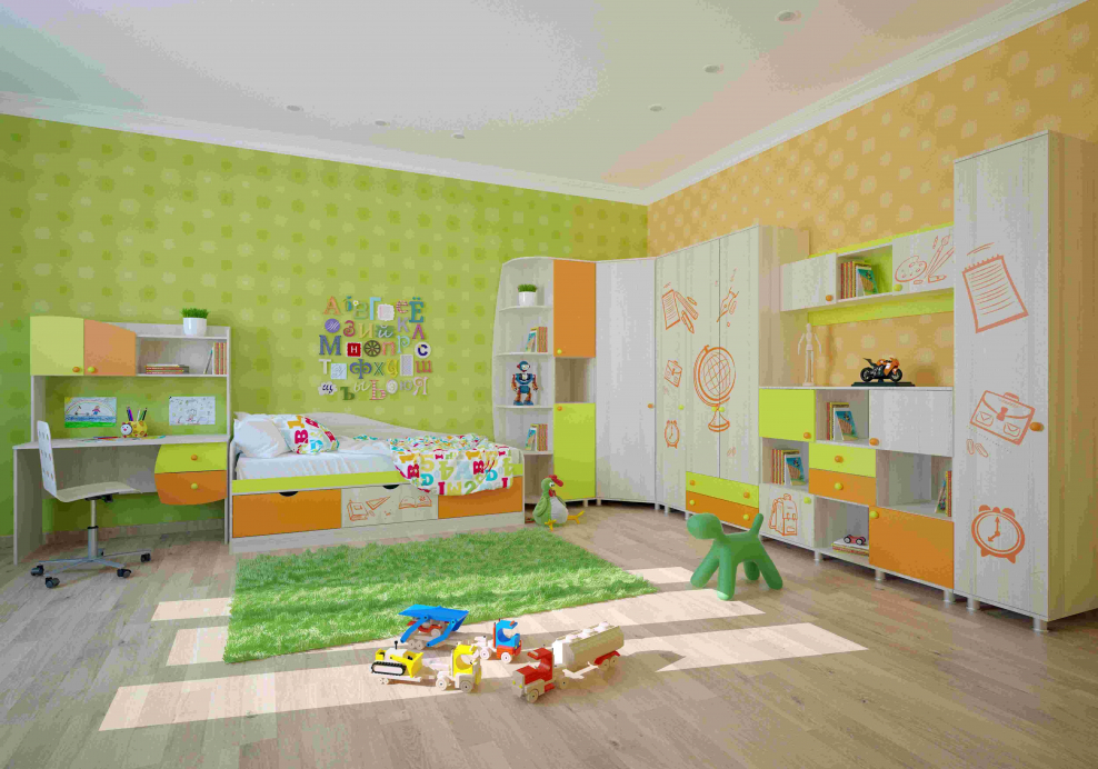 Кровать 2 Почемучка премиум