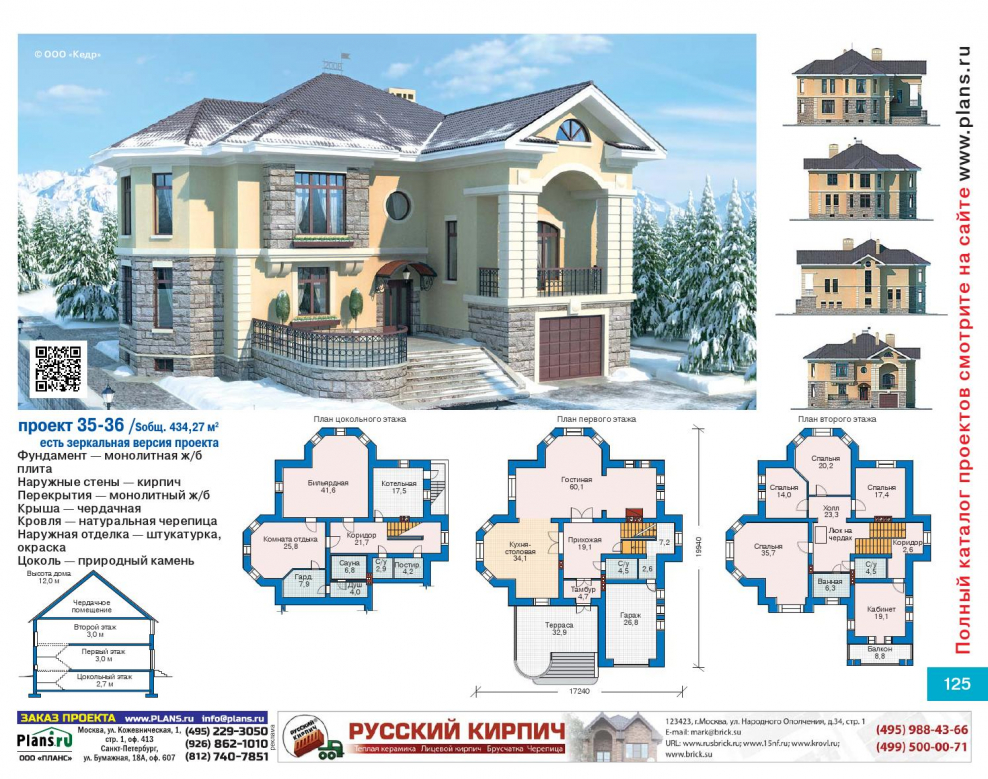 Каталог коттедж программ