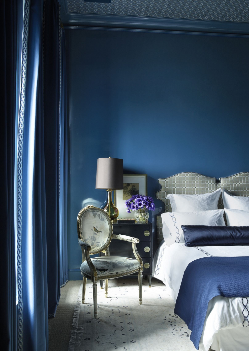 Синяя спальня