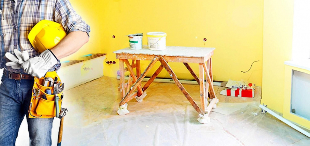 Студия евроремонт без мебели