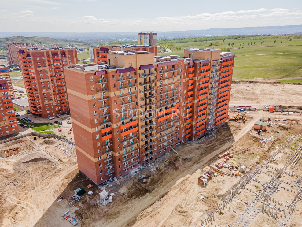 Оренбург Снегири стройка