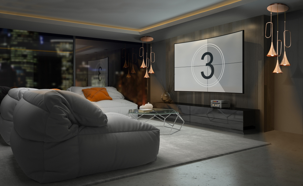 Большой телевизор 3 d