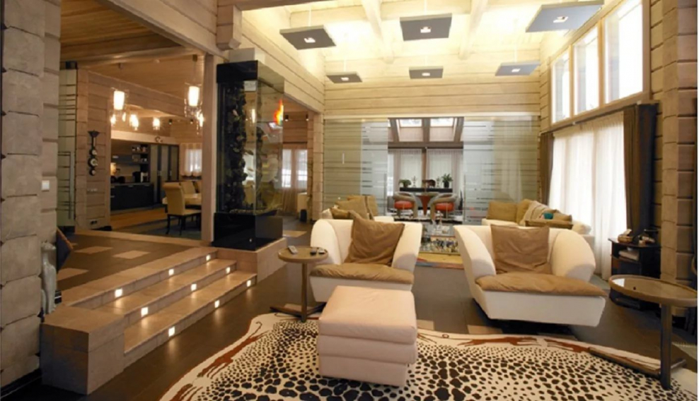 Интерьеры загородных домов и коттеджей