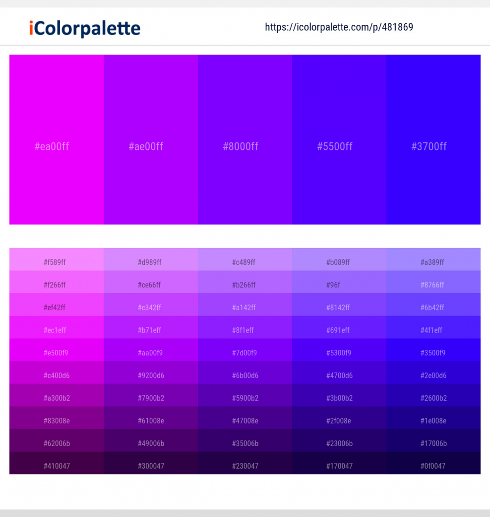 Фиолетовый цвет коллаж