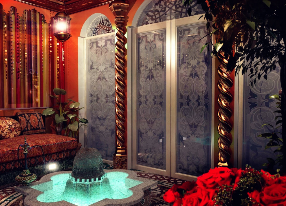 Спальня в стиле Востока