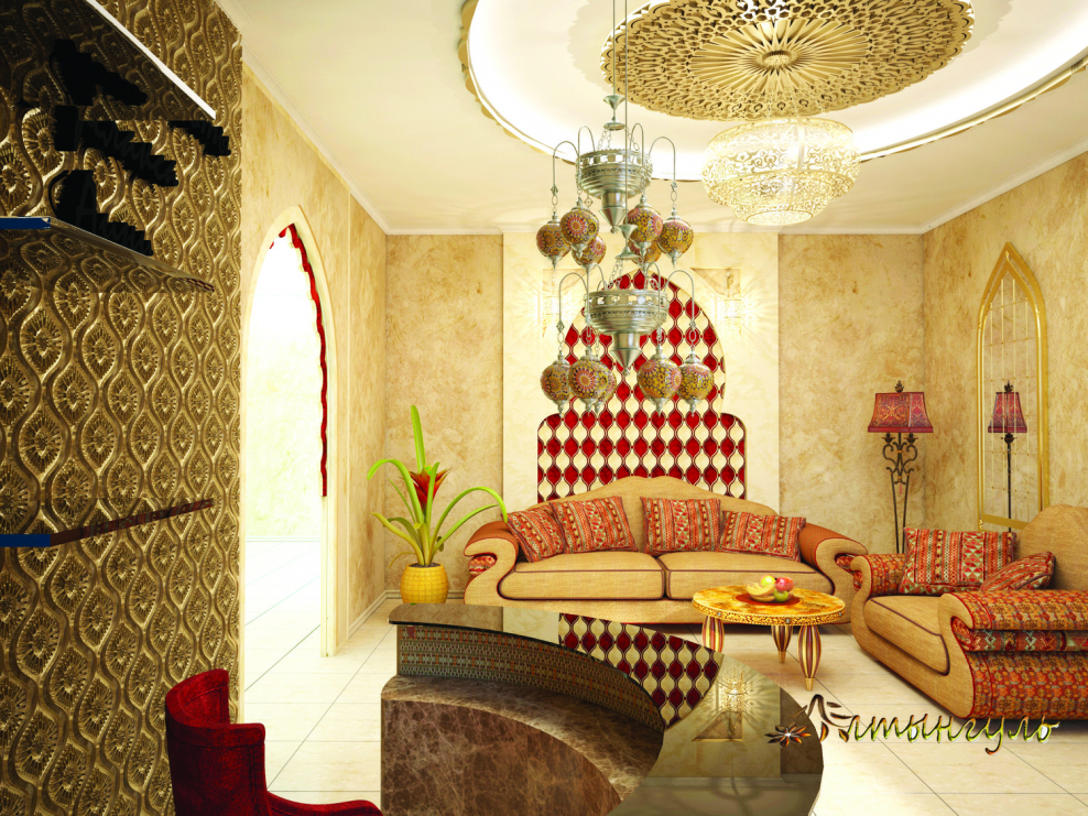 Барокко романском стиле интерьер