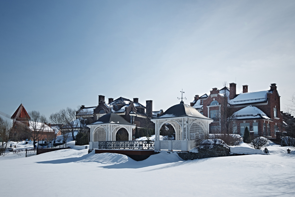 Дом в бельгийском стиле