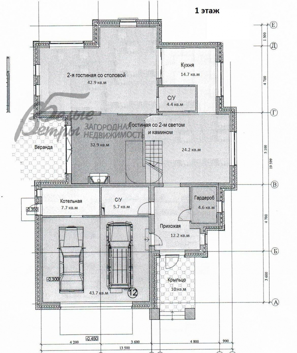 Коттедж из кирпича