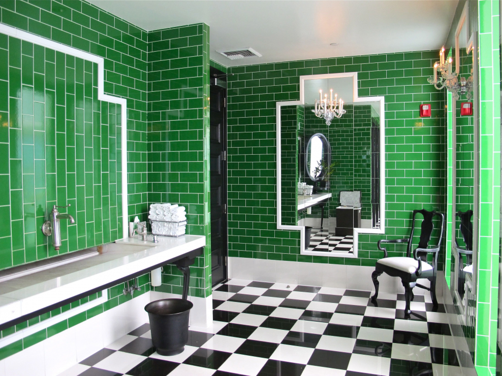 Плитка кабанчик Изумрудная