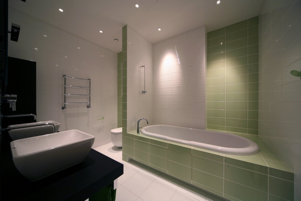 Модный цвет плитки для ванной комнаты