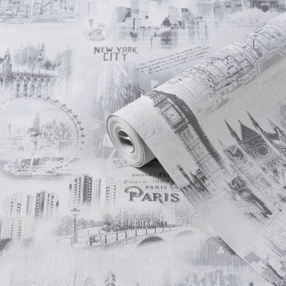 Рулон бумажных обоев