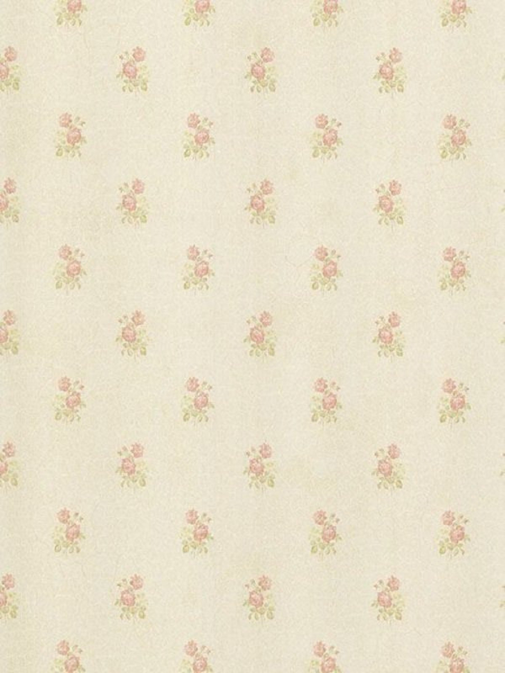 Обои в мелкий цветочек