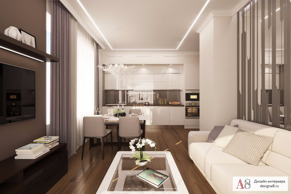 Дизайнерский проект квартиры