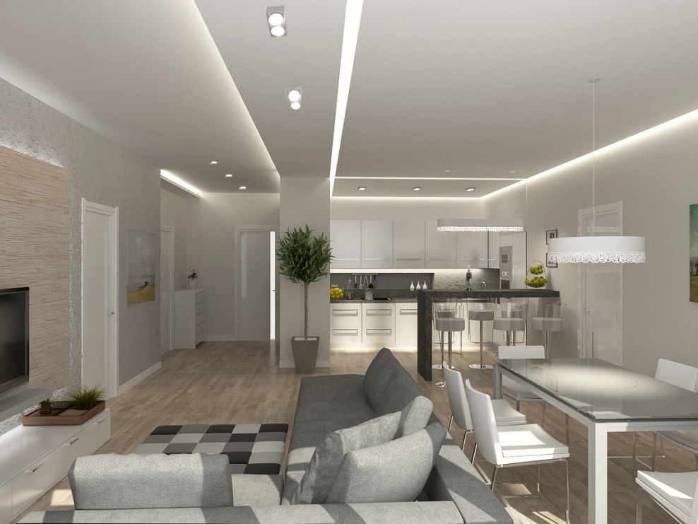 Дизайн-проекты квартир готовые бесплатно