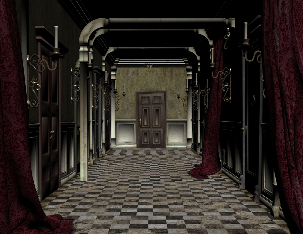 Освещение в коридорах гостиниц