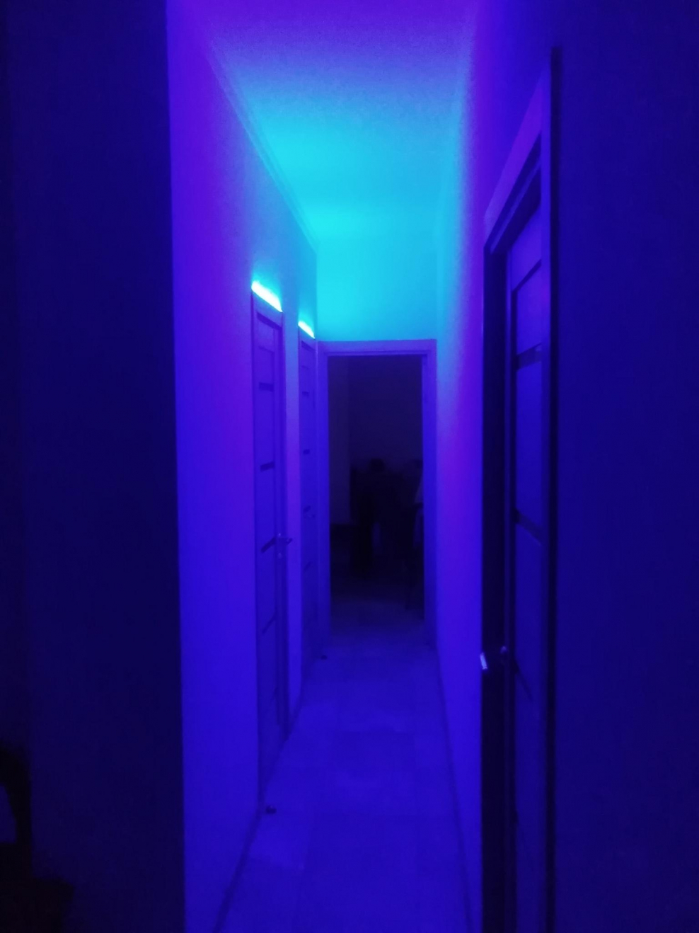 Синий неон Эстетика