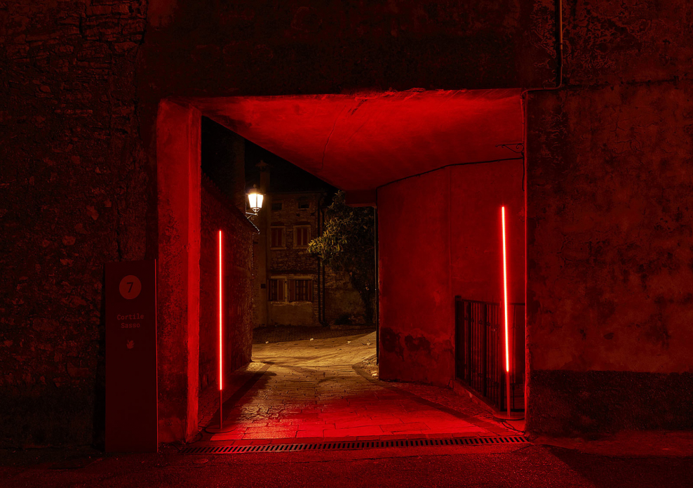 Темный коридор в гостинице