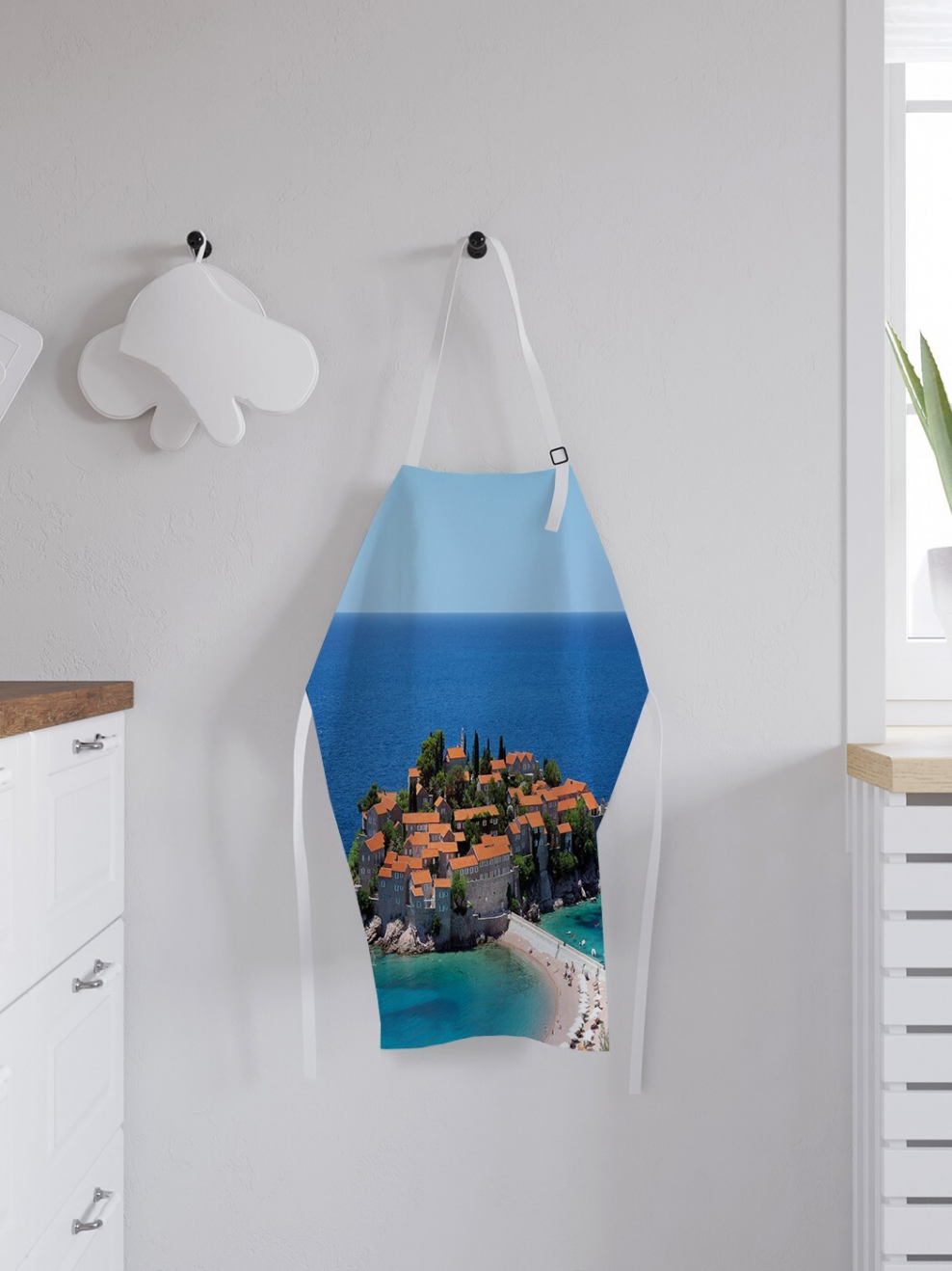 Защитный фартук для кухни