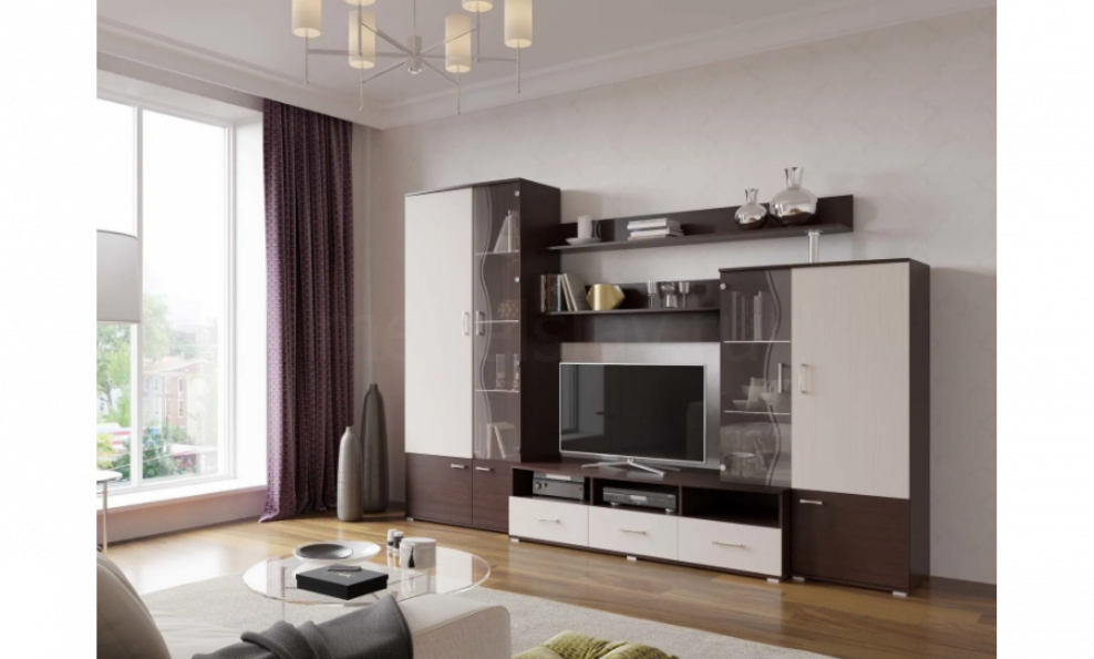 Гостиная стенка Виола мебельная фабрика «Нижегородец»