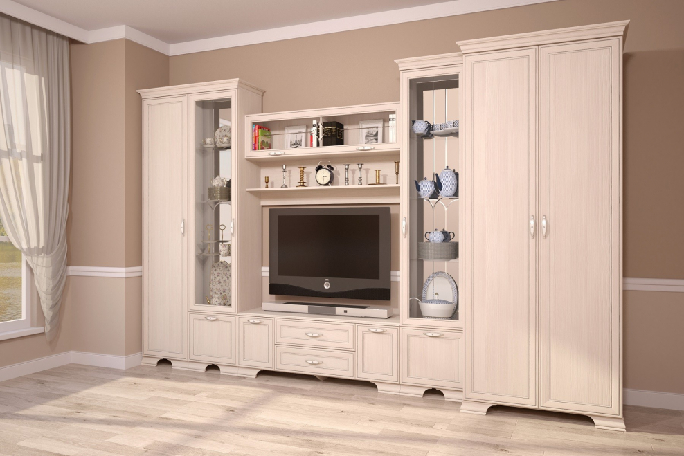 Модульная гостиная Венеция Ижмебель