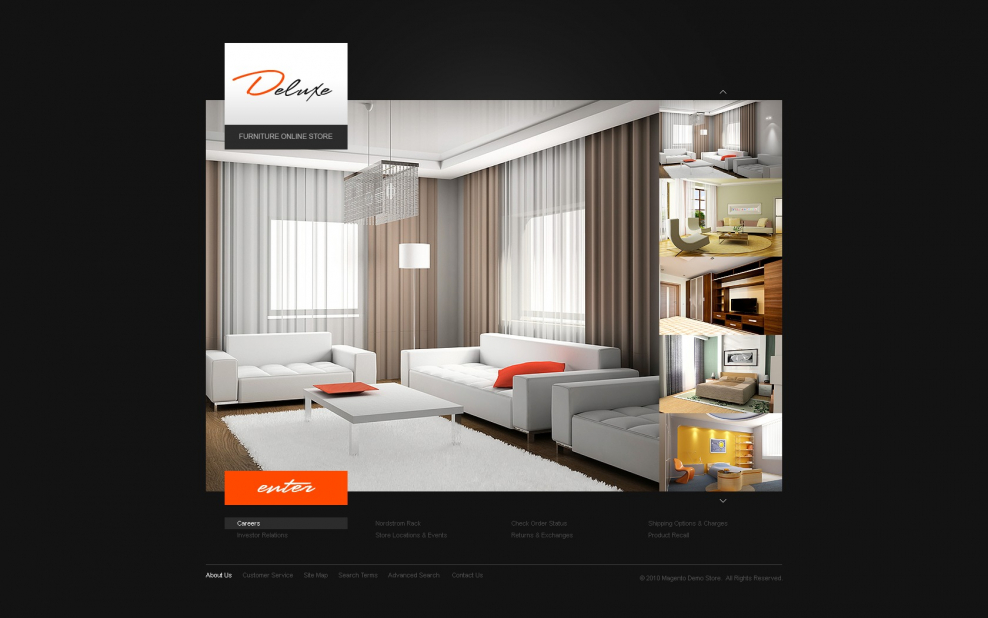 Шаблоны для магазина мебели