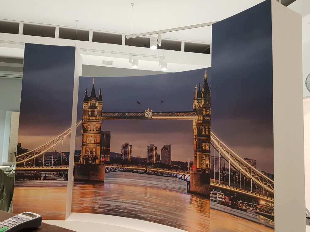 Интерьерная фотопечать на холсте