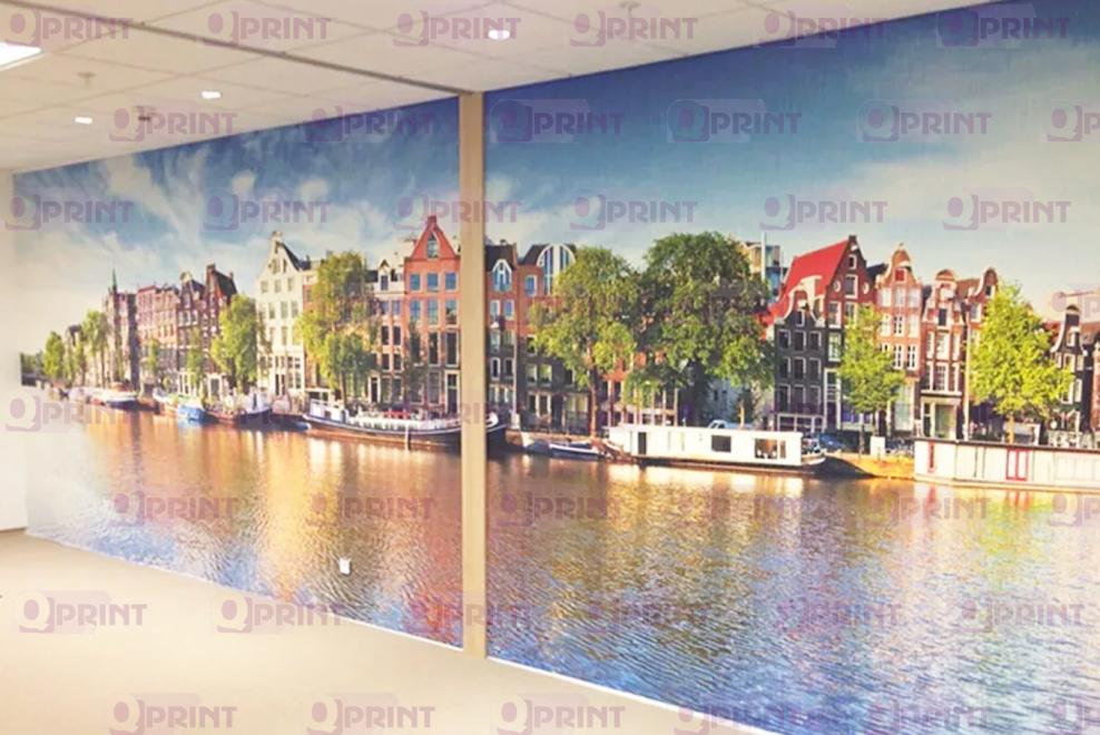 Интерьерная печать на баннере