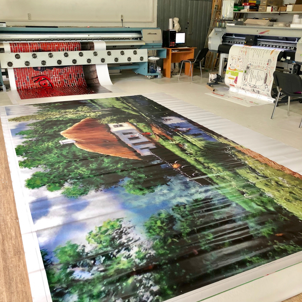 Широкоформатная и интерьерная печать