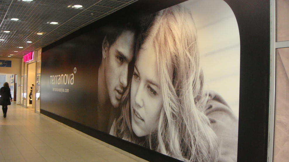 Интерьерная печать реклама