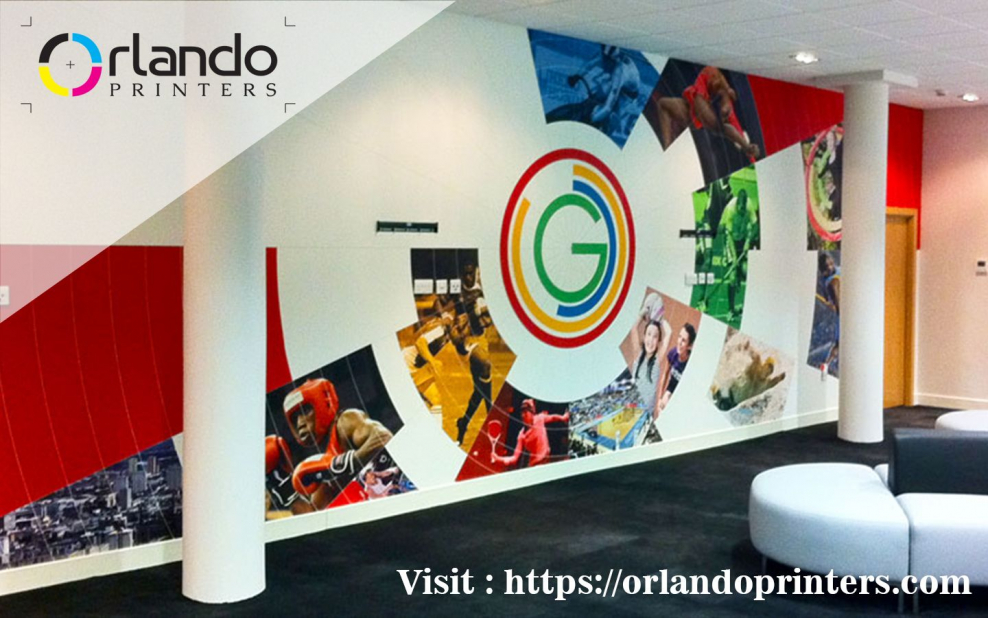 Интерьерный баннер для офиса