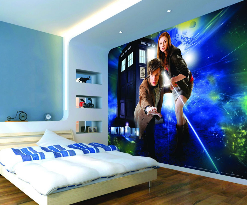 Баннер в интерьере квартиры