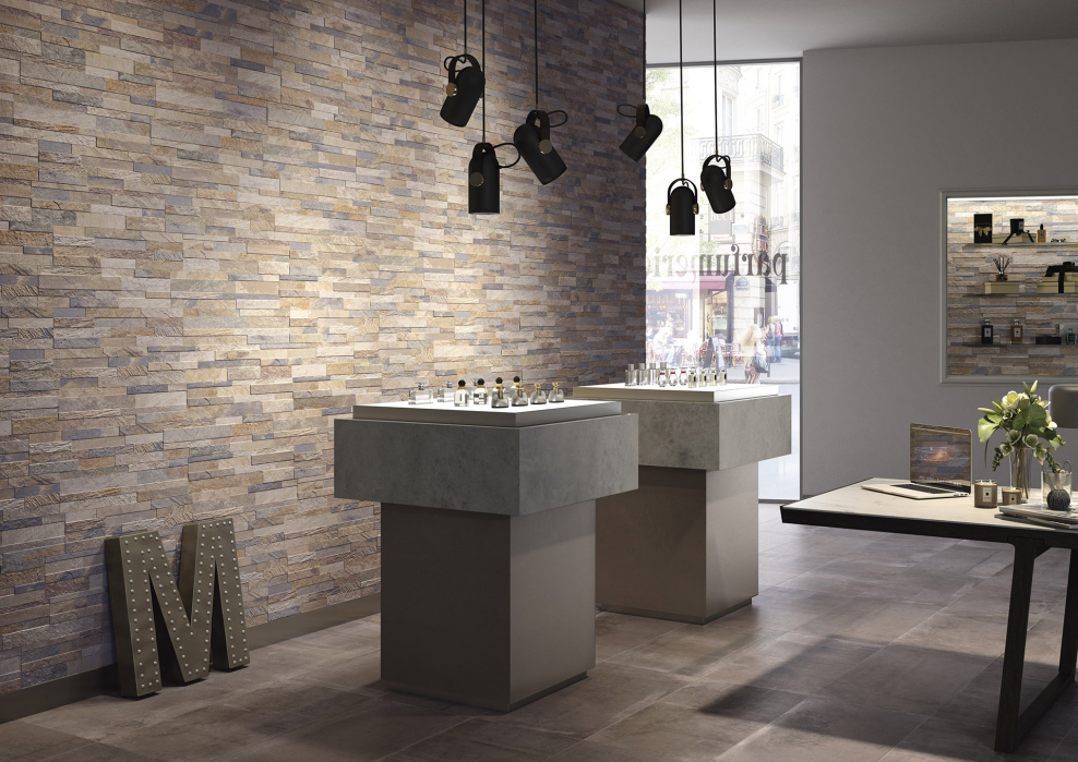 Керамогранит Cubics Multicolor 15x61