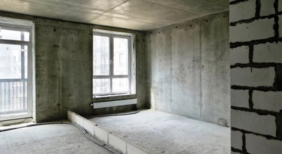 Комната в новостройке без отделки