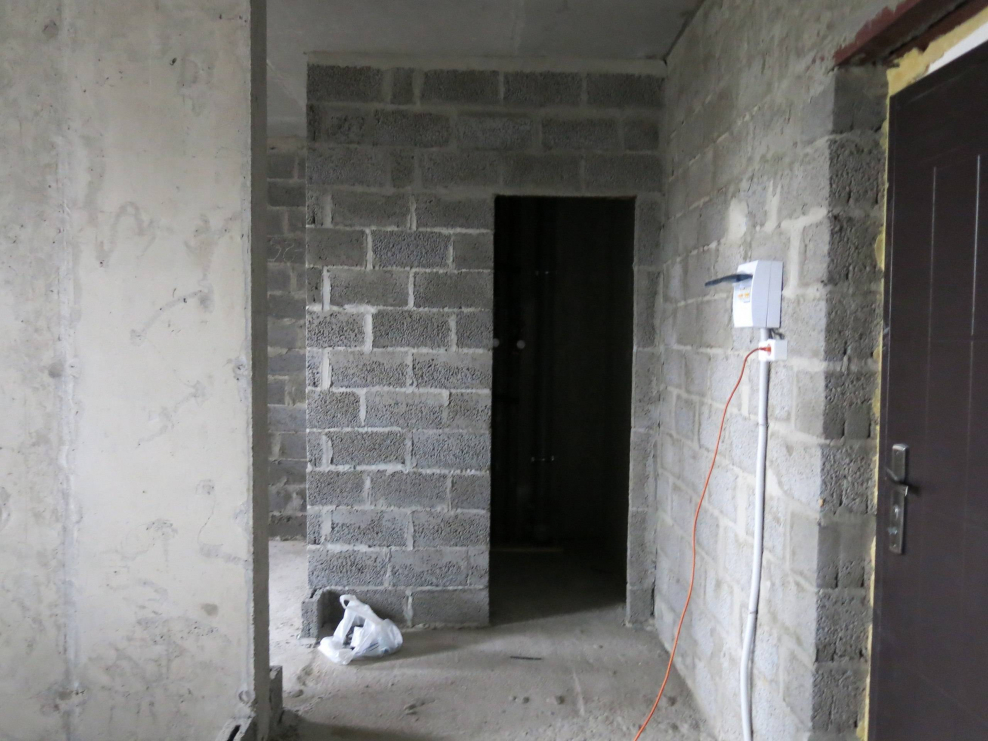 Интерьер в черновой отделке