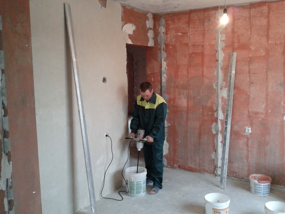 Красивая черновая отделка