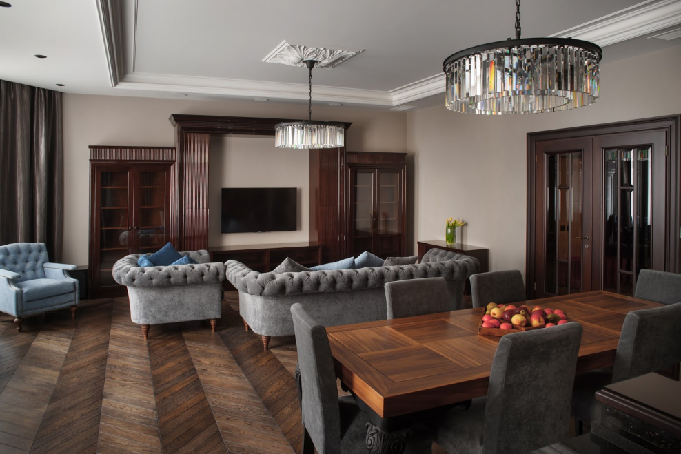 Гостиного типа квартира