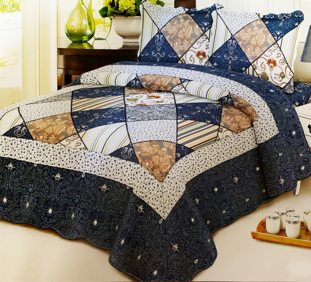 Комплект с покрывалом Tango Patchwork 230x250 см