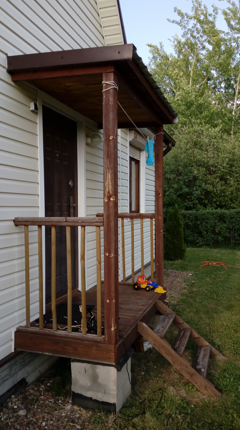 Крыльцо для частного дома