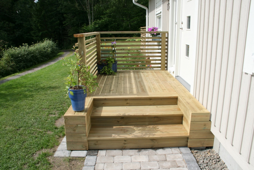 Деревянные крылечки