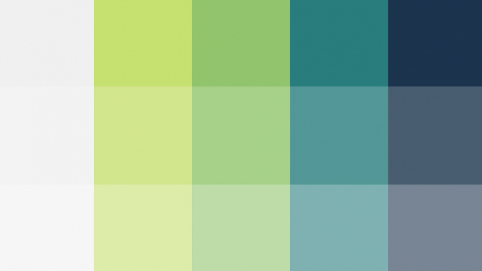 Пастельный зеленый палитра