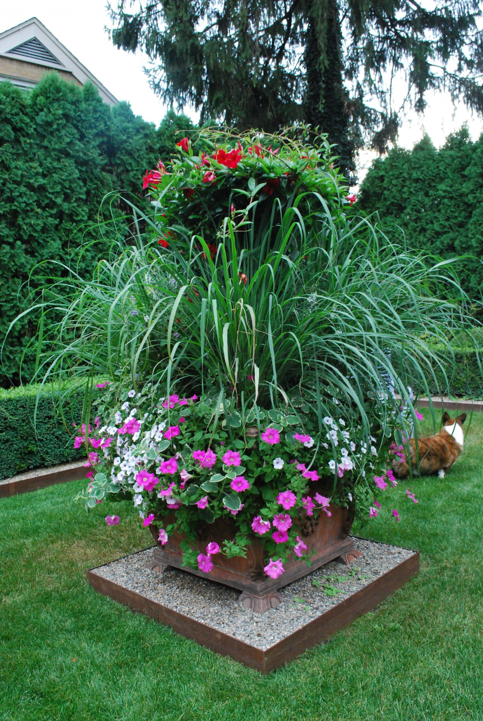 Цветочные клумбы на даче