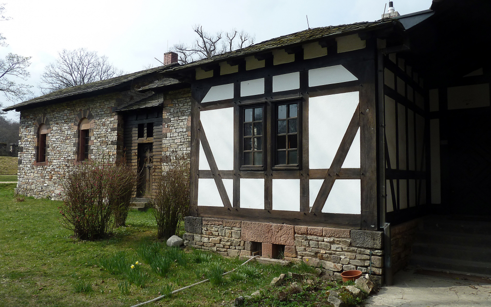 Андреевский крест в фахверке