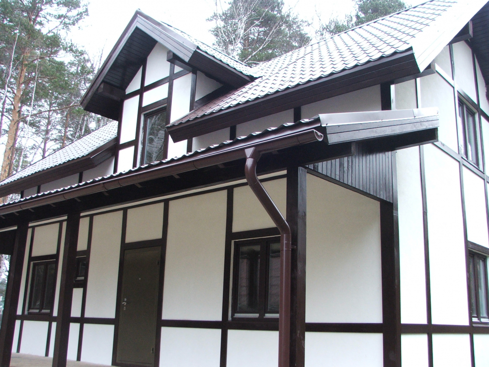 Фахверк мансарда