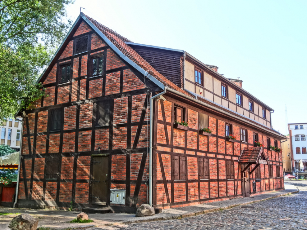 Скандинавия отделка фахверк