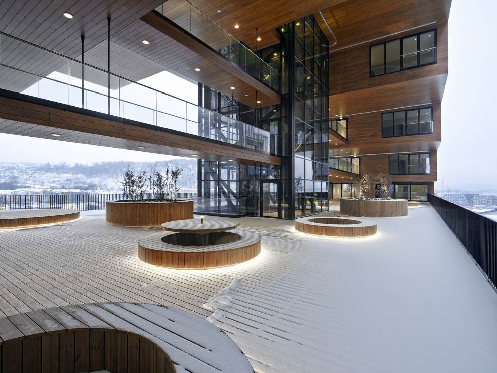 Торговый центр в скандинавском стиле