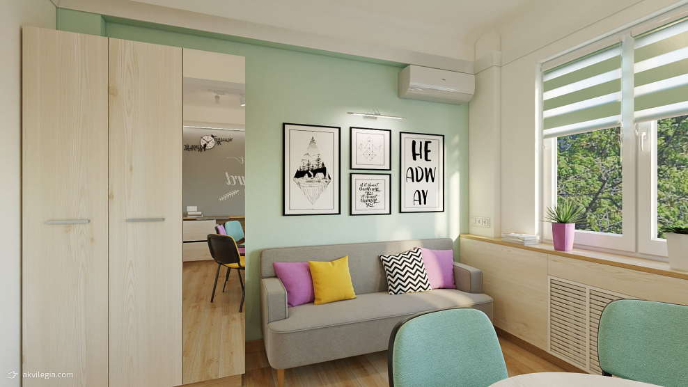 Офис в финском стиле