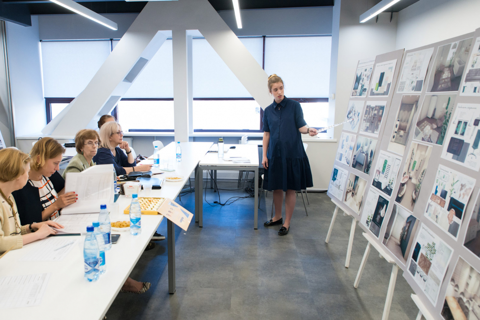 Кабинет в скандинавском стиле