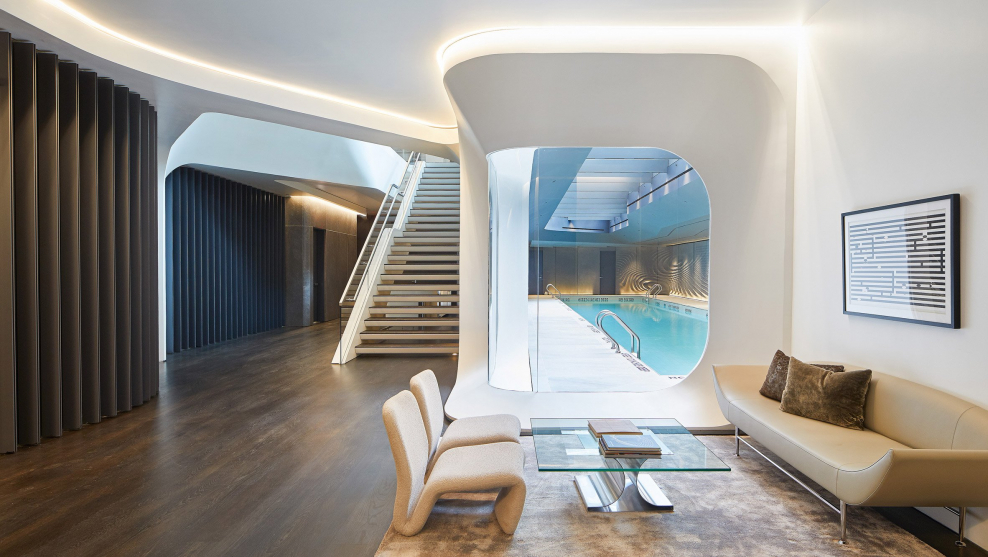 520 West 28th Street Zaha Hadid интерьер