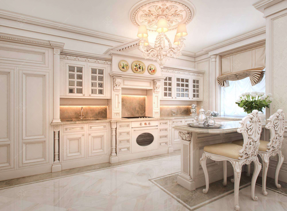 Кухни Италия айвори